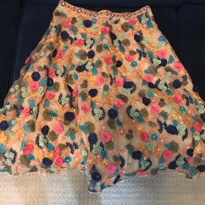 Anthropologie Beautiful Skirt Size 10 BNWT